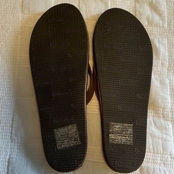 Rainbow sandals, brown, women's XL, like new! - Picture 3 of 3
